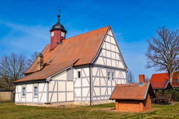 Dorfkirche Krewelin, Zehdenick, Brandenburg, Deutschland, Europa *** Village church Krewelin, Zehdenick, Brandenburg, Germany, Europe Copyright: imageBROKER LotharxSteiner ibxlot09276483.jpg