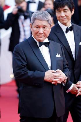 Takeshi Kitano at the premiere of the feature film Asteroid City at the Festival de Cannes 2023 76 Cannes International Film Festival at the Palais des Festivals Cannes, 23 05 2023. Foto:xS.xGabschx xFuturexImage