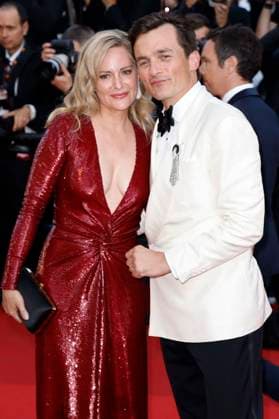Rupert Friend with wife Aimee Mullins at the premiere of the feature film Asteroid City at the Festival de Cannes 2023 76 Cannes International Film Festival at the Palais des Festivals Cannes, 23 05 2023. Foto:xS.xGabschx xFuturexImage