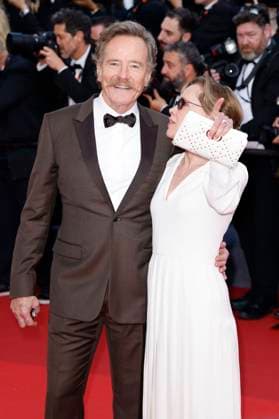Bryan Cranston with wife Robin Dearden at the premiere of the feature film Asteroid City at the Festival de Cannes 2023 76 Cannes International Film Festival at the Palais des Festivals Cannes, 23 05 2023. Foto:xS.xGabschx xFuturexImage