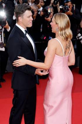 Scarlett Johansson with husband Colin Jost at the premiere of the feature film Asteroid City at the Festival de Cannes 2023 76 Cannes International Film Festival at the Palais des Festivals Cannes, 23 05 2023. Foto:xS.xGabschx xFuturexImage