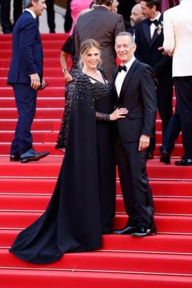 Tom Hanks with wife Rita Wilson at the premiere of the feature film Asteroid City at the Festival de Cannes 2023 76 Cannes International Film Festival at the Palais des Festivals Cannes, 23 05 2023. Foto:xS.xGabschx xFuturexImage