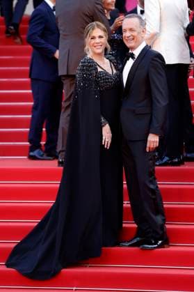 Tom Hanks with wife Rita Wilson at the premiere of the feature film Asteroid City at the Festival de Cannes 2023 76 Cannes International Film Festival at the Palais des Festivals Cannes, 23 05 2023. Foto:xS.xGabschx xFuturexImage