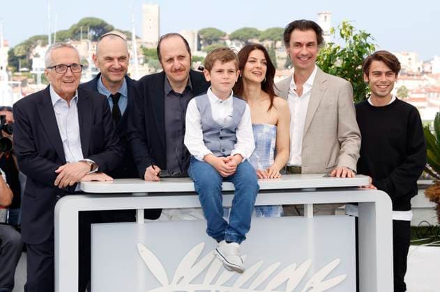 Marco Bellocchio, Paolo Pierobon, Fausto Russo Alesi, Enea Sala, Barbara Ronchi, Fabrizio Gifuni and Leonardo Maltese at the photocall for the feature film Rapito Kidnapped at the Festival de Cannes 2023 76 Cannes International Film Festival at the Palais des Festivals Cannes, 24 05 2023. Foto:xD.xBedrosianx xFuturexImage
