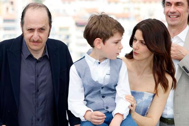 Fausto Russo Alesi, Enea Sala and Barbara Ronchi at the photocall for the feature film Rapito Kidnapped at the Festival de Cannes 2023 76 Cannes International Film Festival at the Palais des Festivals Cannes, 24 05 2023. Foto:xD.xBedrosianx xFuturexImage