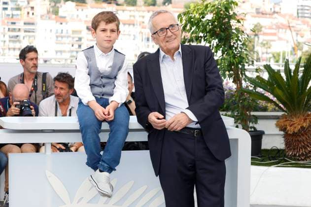 Enea Sala and Marco Bellocchio at the photocall for the feature film Rapito Kidnapped at the Festival de Cannes 2023 76 Cannes International Film Festival at the Palais des Festivals Cannes, 24 05 2023. Foto:xD.xBedrosianx xFuturexImage