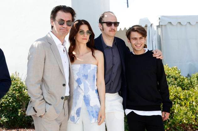 Fabrizio Gifuni, Barbara Ronchi, Fausto Russo Alesi and Leonardo Maltese at the photocall for the feature film Rapito Kidnapped at the Festival de Cannes 2023 76 Cannes International Film Festival at the Palais des Festivals Cannes, 24 05 2023. Foto:xD.xBedrosianx xFuturexImage