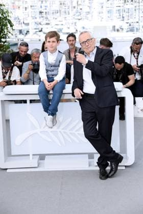 76th Cannes Film Festival 2023, Photocall film Kidnapped L Enlevement (Kidnapped) . Pictured: Marco Bellocchio, Enea Sala  Copyright: xAlbertoxTerenghi PoolxPhotoxEvenx xPoolxPhotoxEventsx01x IPA_IPA38181924