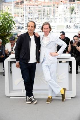 76th Cannes Film Festival 2023, Photocall film Asteroid city. Pictured: Wes Anderson, Alexandre Desplat  Copyright: xAlbertoxTerenghi PoolxPhotoxEvenx xPoolxPhotoxEventsx01x IPA_IPA38182664