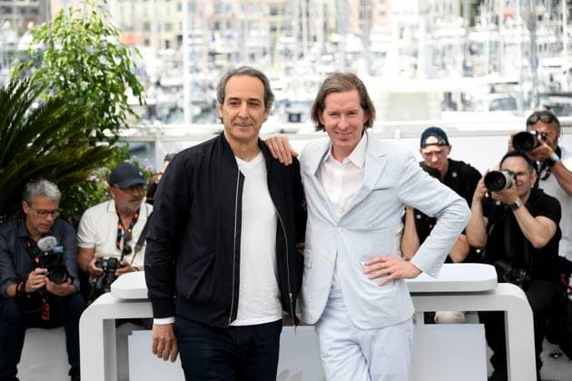 76th Cannes Film Festival 2023, Photocall film Asteroid city. Pictured: Wes Anderson, Alexandre Desplat  Copyright: xAlbertoxTerenghi PoolxPhotoxEvenx xPoolxPhotoxEventsx01x IPA_IPA38182670