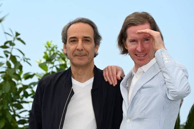 76th Cannes Film Festival 2023, Photocall Film Asteroid City . Pictured Alexandre Desplat, Wes Anderson  Copyright: xSimonexComix xipa-agency.netx xPoolxPhotoxEventsx01x IPA_IPA38182737