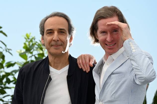 76th Cannes Film Festival 2023, Photocall Film Asteroid City . Pictured Alexandre Desplat, Wes Anderson  Copyright: xSimonexComix xipa-agency.netx xPoolxPhotoxEventsx01x IPA_IPA38182743