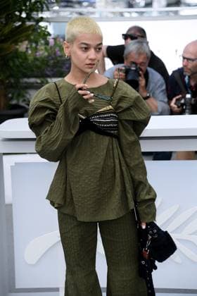 76th Cannes Film Festival 2023, Photocall film Ayeh Haye Zamini (Terrestrial Verses) . Pictured: Sadaf Asgari  Copyright: xAlbertoxTerenghi PoolxPhotoxEvenx xPoolxPhotoxEventsx01x IPA_IPA38183496