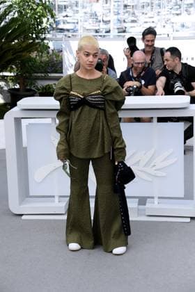 76th Cannes Film Festival 2023, Photocall film Ayeh Haye Zamini (Terrestrial Verses) . Pictured: Sadaf Asgari  Copyright: xAlbertoxTerenghi PoolxPhotoxEvenx xPoolxPhotoxEventsx01x IPA_IPA38183503