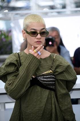 76th Cannes Film Festival 2023, Photocall film Ayeh Haye Zamini (Terrestrial Verses) . Pictured: Sadaf Asgari  Copyright: xAlbertoxTerenghi PoolxPhotoxEvenx xPoolxPhotoxEventsx01x IPA_IPA38183505