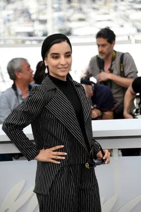 76th Cannes Film Festival 2023, Photocall film Ayeh Haye Zamini (Terrestrial Verses) . Pictured: Faezeh Rad  Copyright: xAlbertoxTerenghi PoolxPhotoxEvenx xPoolxPhotoxEventsx01x IPA_IPA38183517