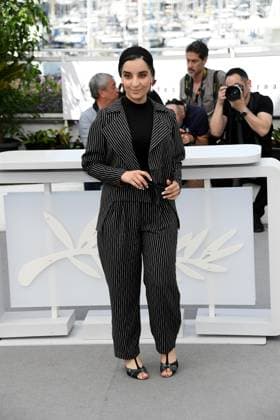 76th Cannes Film Festival 2023, Photocall film Ayeh Haye Zamini (Terrestrial Verses) . Pictured: Faezeh Rad  Copyright: xAlbertoxTerenghi PoolxPhotoxEvenx xPoolxPhotoxEventsx01x IPA_IPA38183524