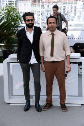 76th Cannes Film Festival 2023, Photocall film Ayeh Haye Zamini (Terrestrial Verses) . Pictured: Alireza Khatami, Ali Asgari  Copyright: xAlbertoxTerenghi PoolxPhotoxEvenx xPoolxPhotoxEventsx01x IPA_IPA38183550
