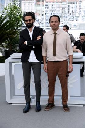 76th Cannes Film Festival 2023, Photocall film Ayeh Haye Zamini (Terrestrial Verses) . Pictured: Alireza Khatami, Ali Asgari  Copyright: xAlbertoxTerenghi PoolxPhotoxEvenx xPoolxPhotoxEventsx01x IPA_IPA38183553