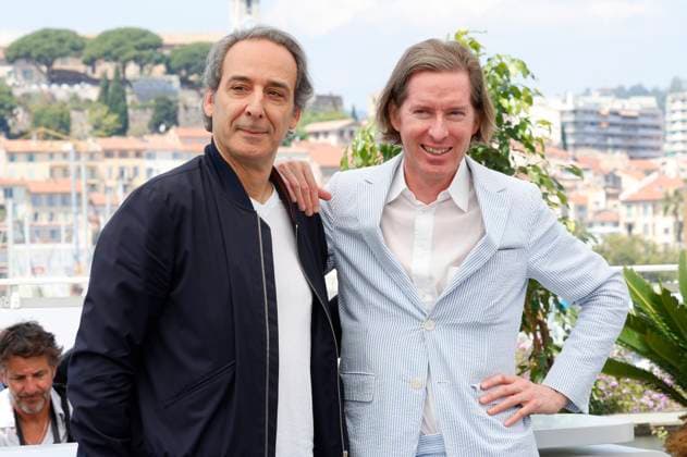 Alexandre Desplat and Wes Anderson at the photocall for the feature film Asteroid City at the Festival de Cannes 2023 76 Cannes International Film Festival at the Palais des Festivals Cannes, 24 05 2023. Foto:xD.xBedrosianx xFuturexImage