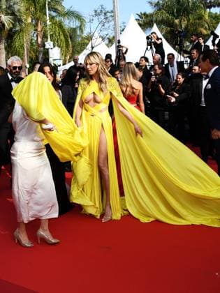 76th Cannes Film Festival 2023, Red Carpet Film La Passion De Dodin Bouffant. Pictured Heidi Klum  Copyright: xSimonexComix xipa-agency.netx xPoolxPhotoxEventsx01x IPA_IPA38192379