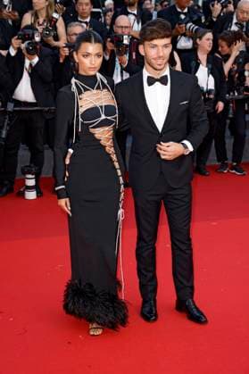 Kika Gomes and Pierre Gasly at the premiere of the feature film La passion de Dodin Bouffant at the Festival de Cannes 2023 76 Cannes International Film Festival at the Palais des Festivals Cannes, 24 05 2023. Foto:xS.xGabschx xFuturexImage