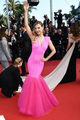 76th Cannes Film Festival 2023, Red Carpet Film La Passion De Dodin Bouffant. Pictured Sophie Hermann  Copyright: xSimonexComix xipa-agency.netx xPoolxPhotoxEventsx01x IPA_IPA38195882