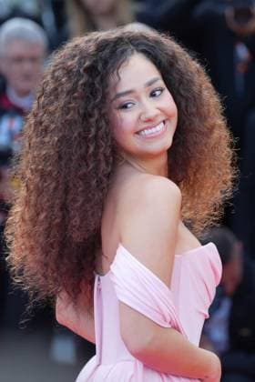 LÃ na Mahfouf (LÃ na Situation) CELEBRITES : 76 eme festival de Cannes - Red Carpet du film Â« La Passion de Dodin Bouffant (The Pot-au-Feu Â» - Cannes - 24 05 2023 NorbertScanella Panoramic 
