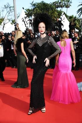 76th Cannes Film Festival 2023, Red Carpet Film La Passion De Dodin Bouffant. Pictured Coco Rocha  Copyright: xSimonexComix xipa-agency.netx xPoolxPhotoxEventsx01x IPA_IPA38196045