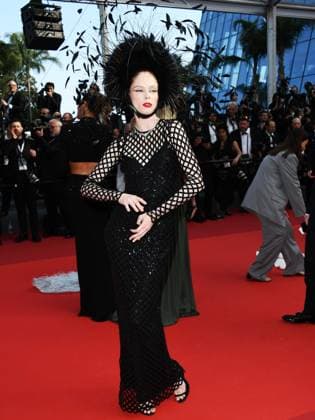 76th Cannes Film Festival 2023, Red Carpet Film La Passion De Dodin Bouffant. Pictured Coco Rocha  Copyright: xSimonexComix xipa-agency.netx xPoolxPhotoxEventsx01x IPA_IPA38196080