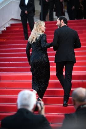 76e Festival International du film de Cannes. montee du film La Passion de Dodin Bouffant - 76th International Cannes Film Festival. red carpet of La Passion de Dodin Bouffant - Virginie Efira 292563 2023-05-24  Copyright: xLionelxGuericolas MPPx STAR_292563_109