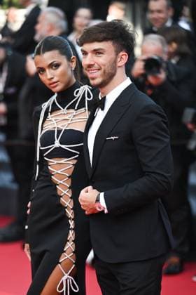 76e Festival International du film de Cannes. montee du film La Passion de Dodin Bouffant - 76th International Cannes Film Festival. red carpet of La Passion de Dodin Bouffant - Pierre Gasly, Francisca Gomes 292563 2023-05-24  Copyright: xLionelxGuericolas MPPx STAR_292563_115