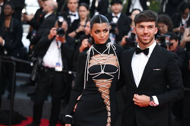 76e Festival International du film de Cannes. montee du film La Passion de Dodin Bouffant - 76th International Cannes Film Festival. red carpet of La Passion de Dodin Bouffant - Pierre Gasly, Francisca Gomes 292563 2023-05-24  Copyright: xLionelxGuericolas MPPx STAR_292563_116