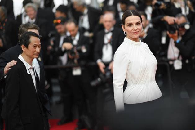 76e Festival International du film de Cannes. montee du film La Passion de Dodin Bouffant - 76th International Cannes Film Festival. red carpet of La Passion de Dodin Bouffant -Benoit Magimel , Juliette Binoche 292563 2023-05-24  Copyright: xLionelxGuericolas MPPx STAR_292563_196