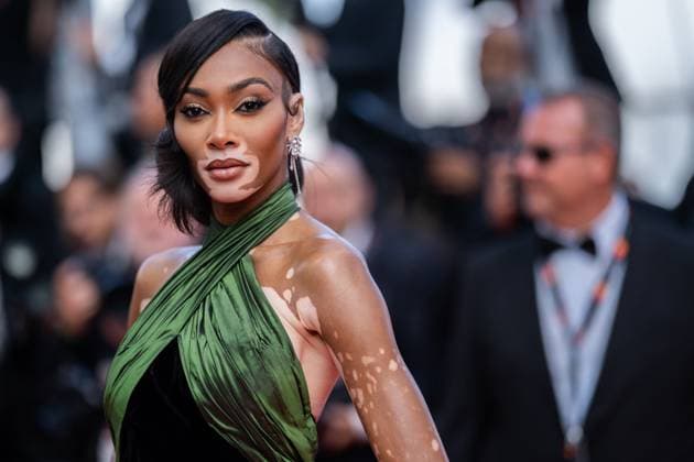 Entertainment Bilder des Tages 76e Festival International du Film de Cannes. MontÃ e des marches du film La Passion de Dodin Bouffant. 76th International Cannes Film Festival. Red Carpet 292562 2023-05-24 Cannes France Winnie, Harlow, Brown-Young, Chantelle  Copyright: xEstellexCarlierx xStarfacex STAR_292562_024