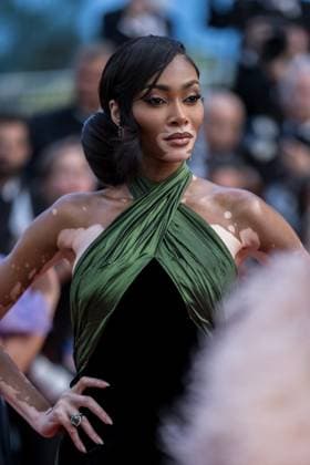 76e Festival International du Film de Cannes. MontÃ e des marches du film La Passion de Dodin Bouffant. 76th International Cannes Film Festival. Red Carpet 292562 2023-05-24 Cannes France Winnie, Harlow, Brown-Young, Chantelle  Copyright: xEstellexCarlierx xStarfacex STAR_292562_026