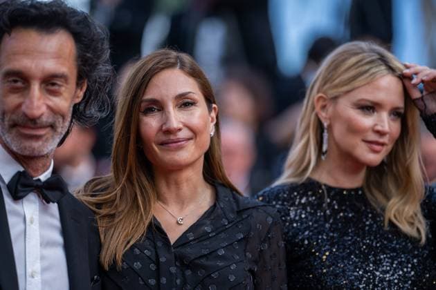 76e Festival International du Film de Cannes. MontÃ e des marches du film La Passion de Dodin Bouffant. 76th International Cannes Film Festival. Red Carpet 292562 2023-05-24 Cannes France Efira, Virginie; Diwan, Audrey  Copyright: xEstellexCarlierx xStarfacex STAR_292562_034