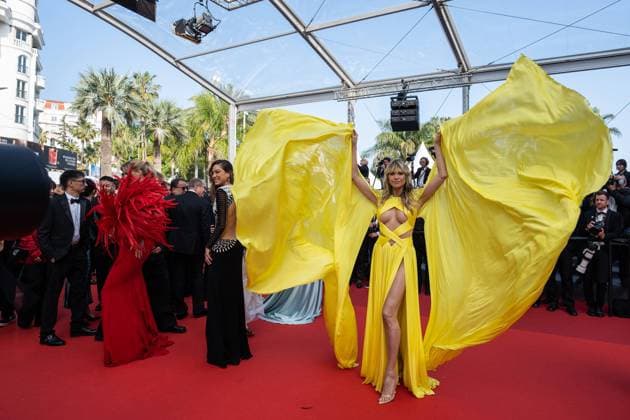 Bilder des Jahres 2023, Entertainment 05 Mai Entertainment Themen der Woche KW21 Entertainment Bilder des Tages 76e Festival International du Film de Cannes. MontÃ e des marches du film La Passion de Dodin Bouffant. 76th International Cannes Film Festival. Red Carpet 292562 2023-05-24 Cannes France Klum, Heidi  Copyright: xEstellexCarlierx xStarfacex STAR_292562_042