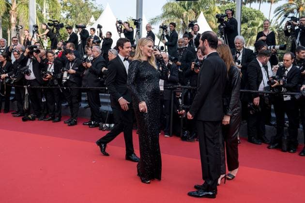 76e Festival International du Film de Cannes. MontÃ e des marches du film La Passion de Dodin Bouffant. 76th International Cannes Film Festival. Red Carpet 292562 2023-05-24 Cannes France Efira, Virginie  Copyright: xEstellexCarlierx xStarfacex STAR_292562_045