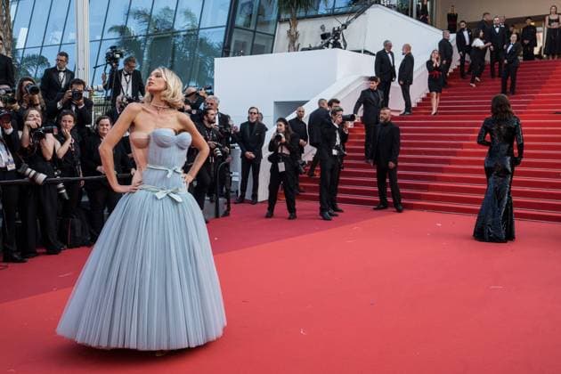 Bilder des Jahres 2023, Entertainment 05 Mai Entertainment Themen der Woche KW21 Entertainment Bilder des Tages 76e Festival International du Film de Cannes. MontÃ e des marches du film La Passion de Dodin Bouffant. 76th International Cannes Film Festival. Red Carpet 292562 2023-05-24 Cannes France Hosk, Elsa  Copyright: xEstellexCarlierx xStarfacex STAR_292562_052