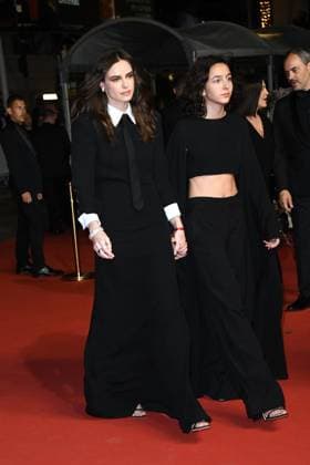 76th Cannes Film Festival 2023, Red Carpet Film . Pictured Il Sol Dell Avvenire . Pictured Kasia Smutniak, Sophie Taricone  Copyright: xSimonexComix xipa-agency.netx xPoolxPhotoxEventsx01x IPA_IPA38198149