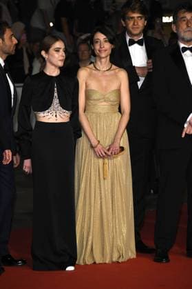 76th Cannes Film Festival 2023, Red Carpet Film . Pictured Il Sol Dell Avvenire . Pictured Elena Lietti  Copyright: xSimonexComix xipa-agency.netx xPoolxPhotoxEventsx01x IPA_IPA38198239