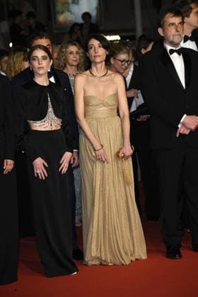 76th Cannes Film Festival 2023, Red Carpet Film . Pictured Il Sol Dell Avvenire . Pictured Elena Lietti  Copyright: xSimonexComix xipa-agency.netx xPoolxPhotoxEventsx01x IPA_IPA38198281