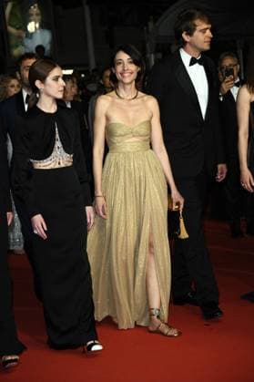 76th Cannes Film Festival 2023, Red Carpet Film . Pictured Il Sol Dell Avvenire . Pictured Elena Lietti  Copyright: xSimonexComix xipa-agency.netx xPoolxPhotoxEventsx01x IPA_IPA38198300