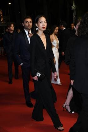 76th Cannes Film Festival 2023, Red Carpet Film . Pictured Il Sol Dell Avvenire . Pictured Sun Hee You  Copyright: xSimonexComix xipa-agency.netx xPoolxPhotoxEventsx01x IPA_IPA38198312