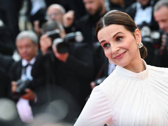 76th Cannes Film Festival 2023, evening 9 - Red Carpet film La Passion De Dodin Bouffant Pictured Juliette Binoche  Copyright: xManuelexMangiarottix xipa-agencyx xPoolxPhotoxEventsx01x IPA_IPA38198365