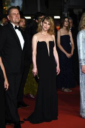76th Cannes Film Festival 2023, Red Carpet Film . Pictured Il Sol Dell Avvenire . Pictured Barbora Bobuova  Copyright: xSimonexComix xipa-agency.netx xPoolxPhotoxEventsx01x IPA_IPA38198473