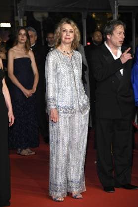 76th Cannes Film Festival 2023, Red Carpet Film . Pictured Il Sol Dell Avvenire . Pictured Margherita Buy  Copyright: xSimonexComix xipa-agency.netx xPoolxPhotoxEventsx01x IPA_IPA38198488