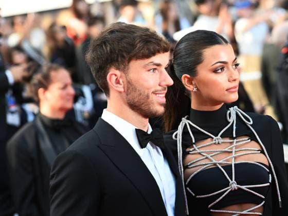 76th Cannes Film Festival 2023, evening 9 - Red Carpet film La Passion De Dodin Bouffant Pictured Pierre Gasly, Francisca Gomes  Copyright: xManuelexMangiarottix xipa-agencyx xPoolxPhotoxEventsx01x IPA_IPA38199335