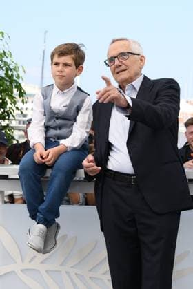76e Festival International du Film de Cannes. RAPITO Photocall at the 76th International Cannes Film festival Enea Sala, director Marco Bellocchio 292570 2023-05-24 Cannes France  Copyright: xThomasxBohlenx STAR_292570_004